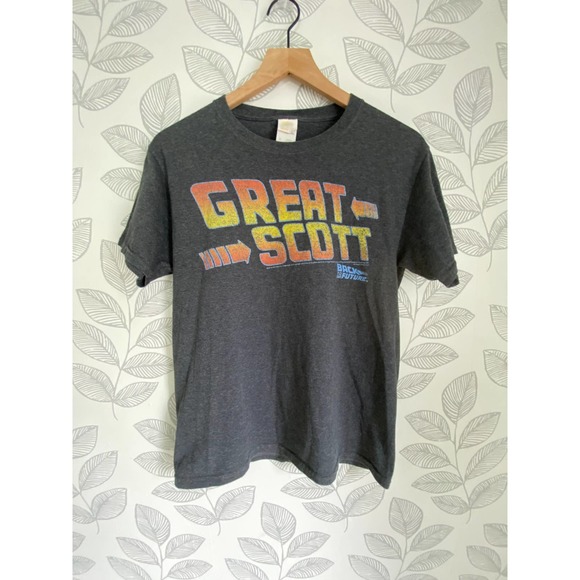 Back to the Future Great Scott Grapic T-shirt, Size S - Picture 1 of 2